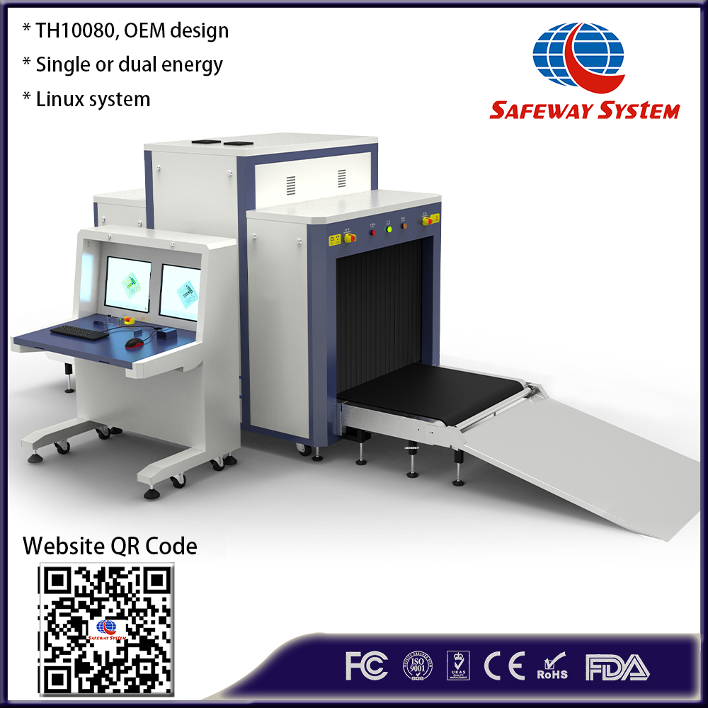 China OEM New X-Ray Baggage Scanner for Big Cargo And Suitcase Security Screening ZA10080A