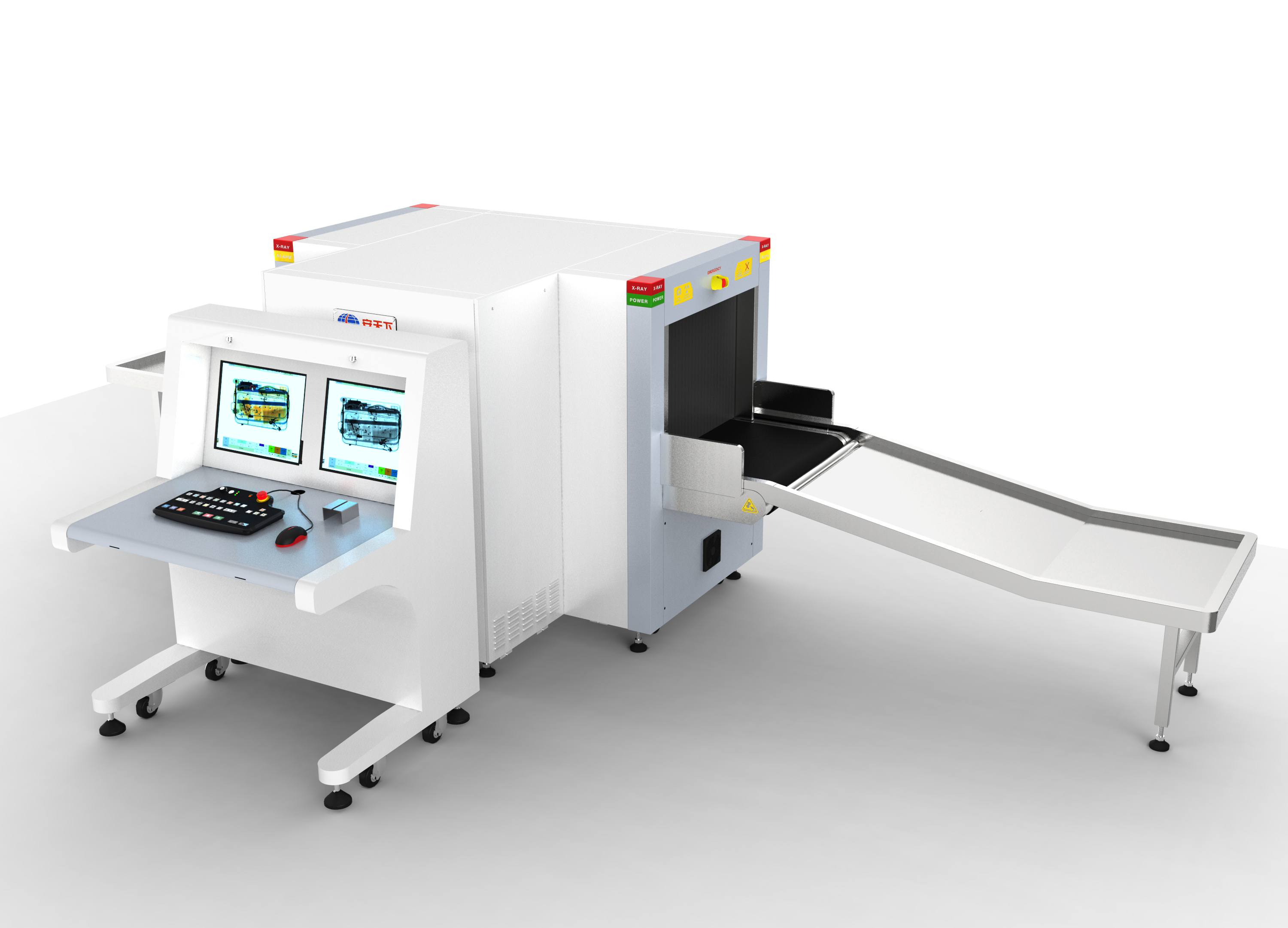 Dual Views X Ray Baggage Scanner for Security Inspection