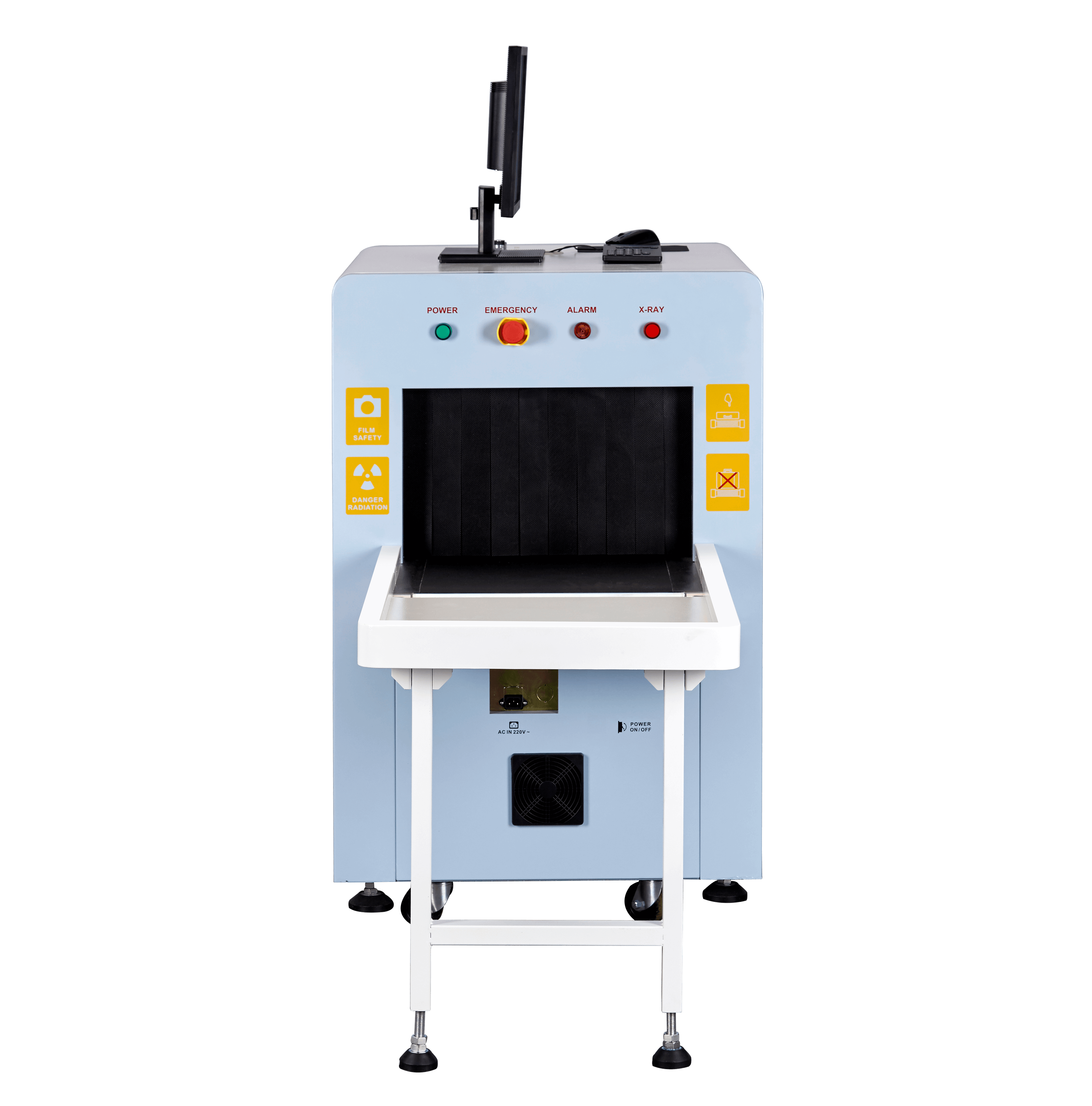 X-Ray Baggage Scanner for Security Screening